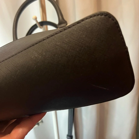 Anne Klein Triple Compartment Dome Satchel With Card Case - Picture 15 of 15